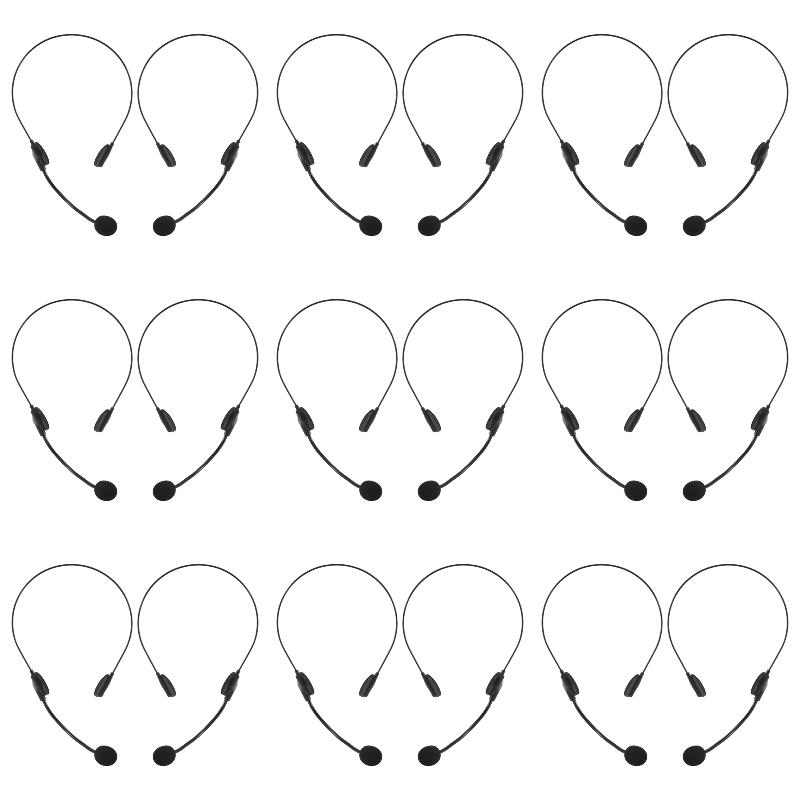 Headphones - 9 عبوات × (2 قطعة) سماعات