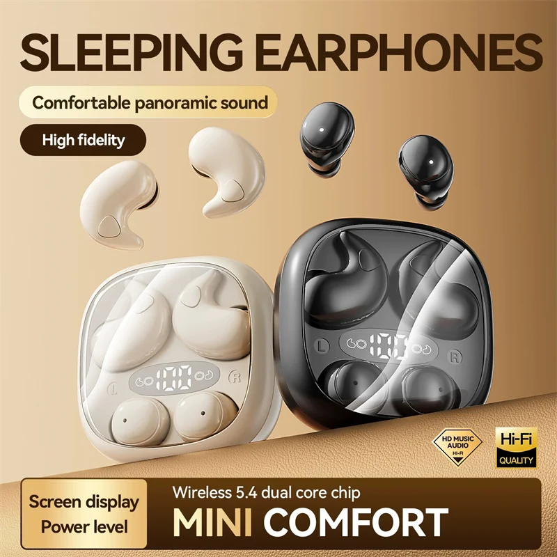 Sleep Mask Headphones Bluetooth - سماعات أذن مفتوحة للنوم، زوجان من
