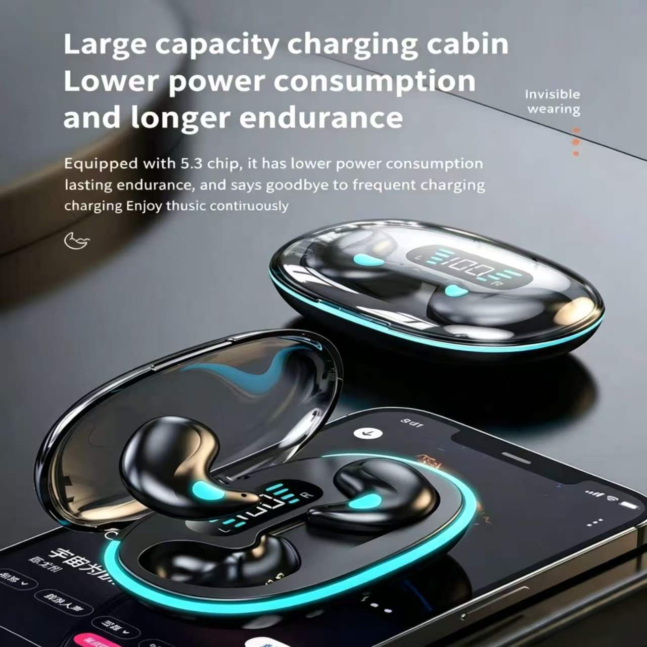 سماعات أذن بلوتوث X55 الجديدة  - مراجعة Sleep Mask Headphones Bluetooth وسعره