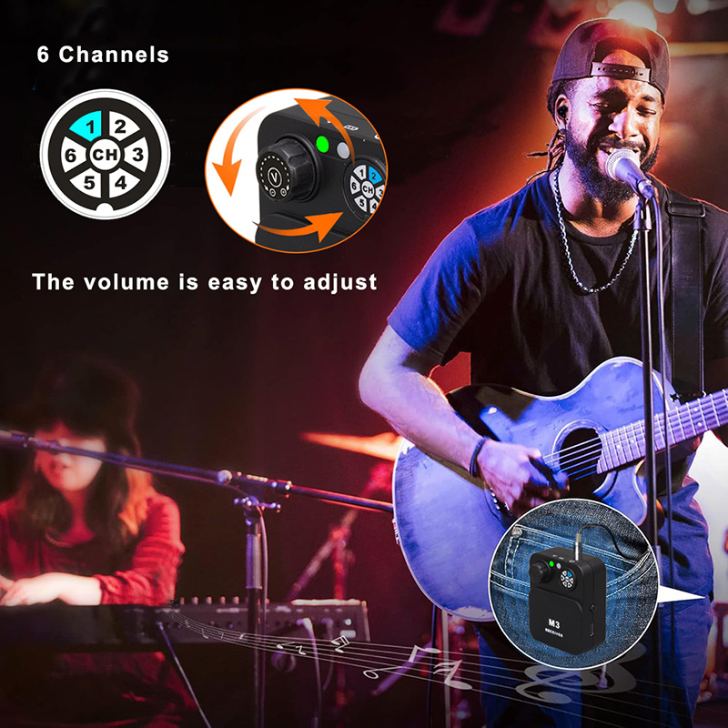 نظام سماعات أذن لاسلكية للمراق - مراجعة In Ear Monitors For Singers وسعره