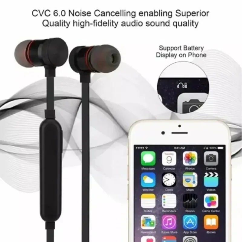 1/2/3/4 قطع، سماعات أذن بلوتوث - مراجعة Magnetic Neckband Sports Earphones وسعره