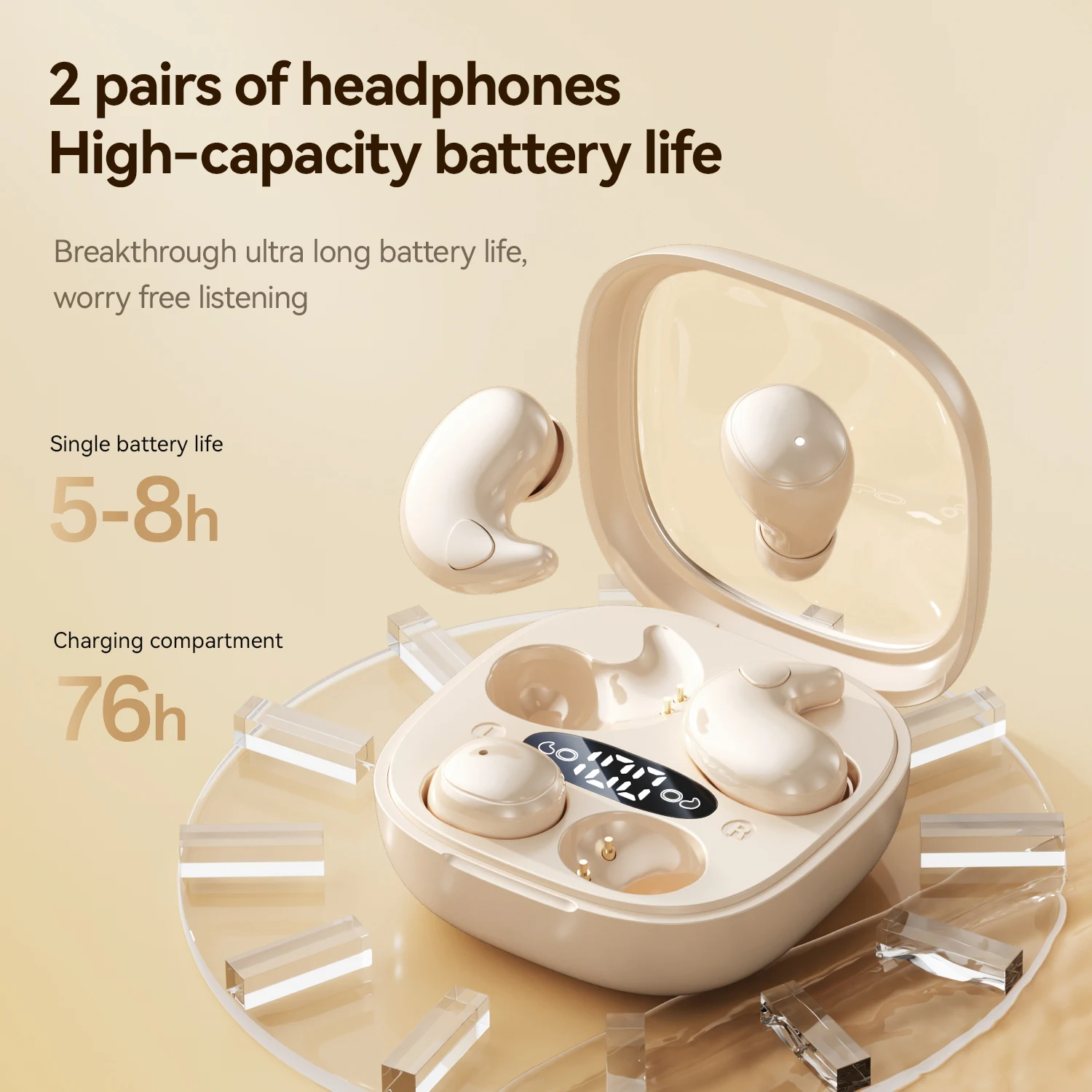 سماعات أذن مفتوحة للنوم، زوجان - مراجعة Sleep Mask Headphones Bluetooth وسعره