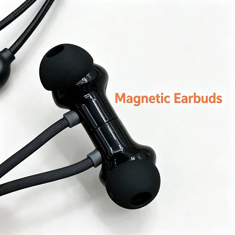 سماعات أذن بلوتوث 5.0 مغناطيسي - مراجعة Magnetic Neckband Sports Earphones وسعره