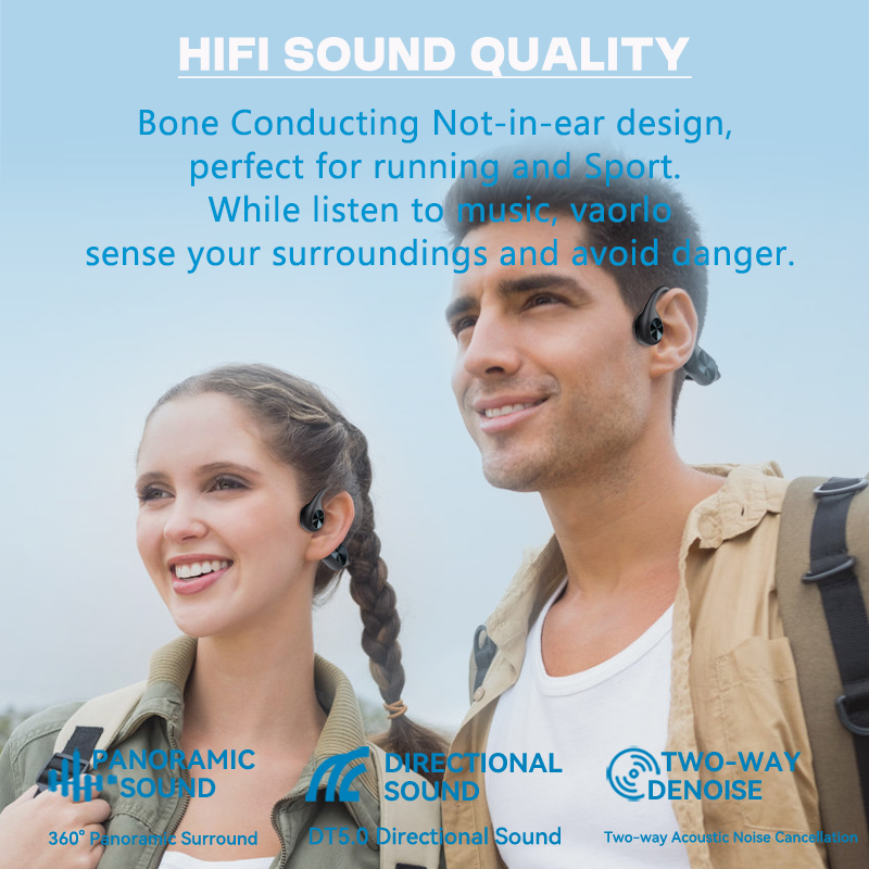 سماعات رأس لاسلكية أصلية بتقني - مراجعة Bone Conduction Running Headphones وسعره