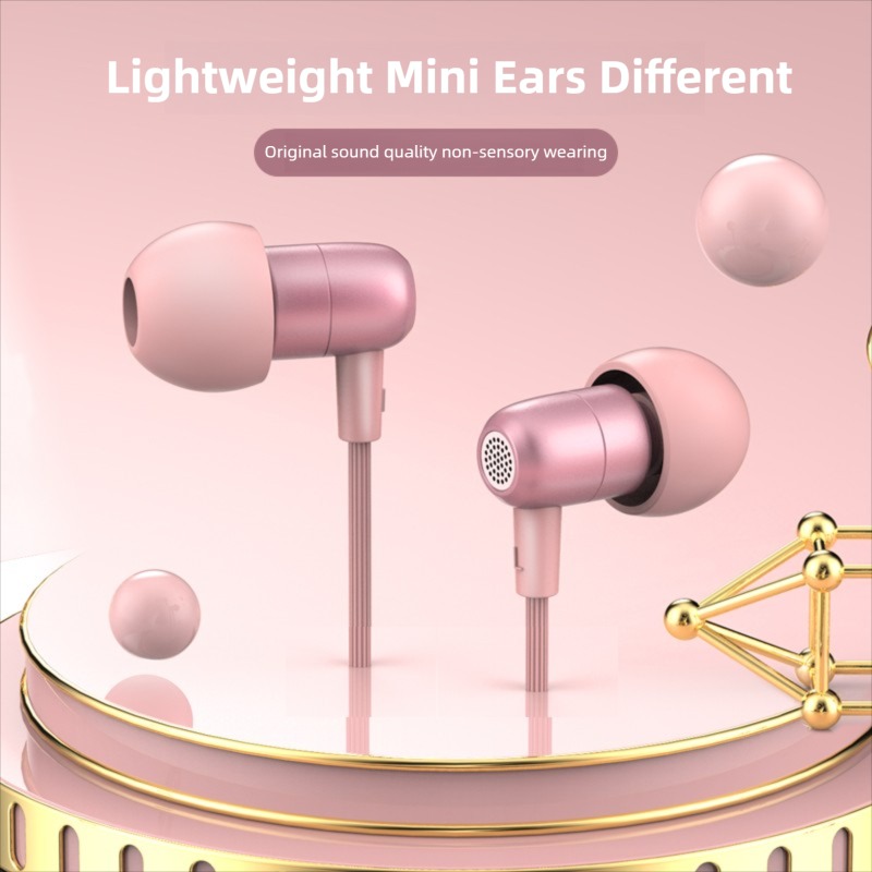 سماعات رأس سلكية من نوع C لهوا - مراجعة Type C Wired Earphones With Mic وسعره